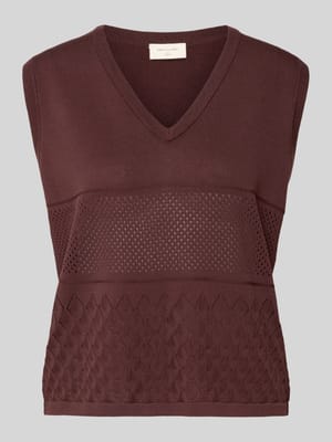 Pullunder aus Viskose-Mix Modell 'Lucky' Shop The Look MANNEQUINE