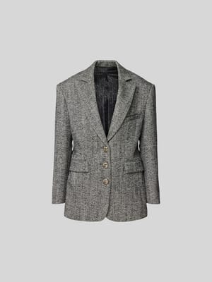 Blazer aus Woll-Mix Shop The Look MANNEQUINE