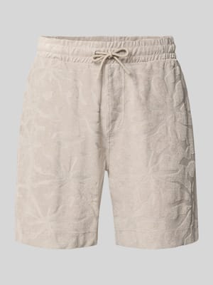 Regular Fit Sweatshorts aus Baumwoll-Mix Modell 'SE_FLOWER' Shop The Look MANNEQUINE