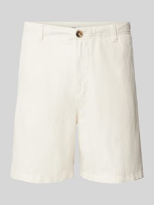 Regular Fit Shorts mit Webmuster Shop The Look MANNEQUINE