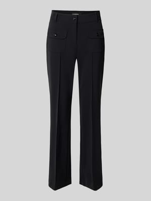 Slim Fit Schmale Hose mit aufgesetzten Taschen Modell 'FARAH' Shop The Look MANNEQUINE