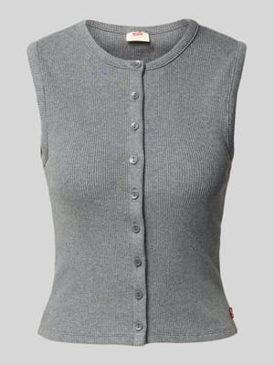 Weste in Strick-Optik Shop The Look MANNEQUINE