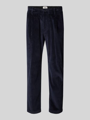 Regular fit corduroy broek met achterzakken, model 'CHASY' Shop The Look MANNEQUINE