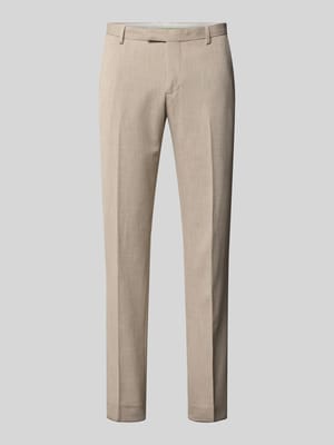 Pantalon met structuurmotief Shop The Look MANNEQUINE