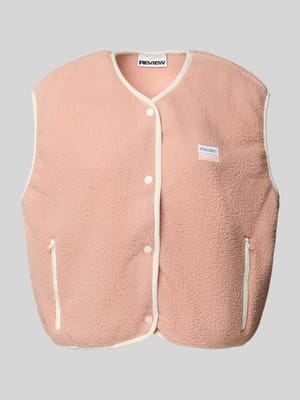 Kamizelka z listwą z zatrzaskami Shop The Look MANNEQUINE