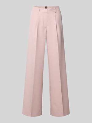 Wijde broek met riemlussen, model 'TIWI2' Shop The Look MANNEQUINE