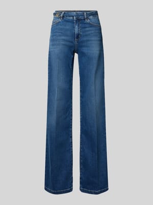 Flared jeans in 5-pocketmodel Shop The Look MANNEQUINE