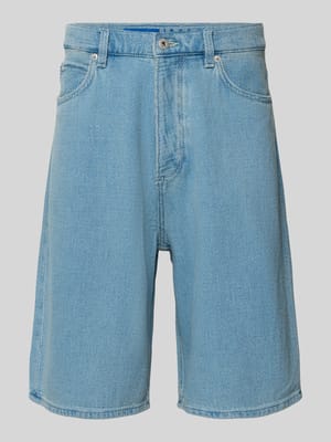 Loose Fit Jeansshorts aus reiner Baumwolle Modell 'MASON' Shop The Look MANNEQUINE
