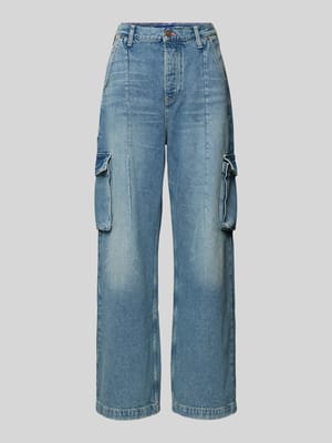 Jeans met cargozakken Shop The Look MANNEQUINE