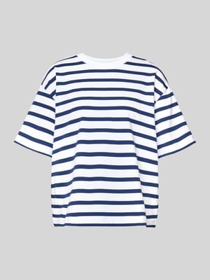 Pyjama-Oberteil mit geripptem Rundhalsausschnitt Shop The Look MANNEQUINE