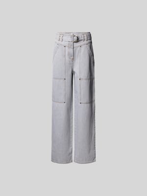 Jeans mit aufgesetzten Taschen Shop The Look MANNEQUINE