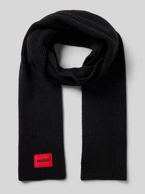 Sjaal van scheerwolmix, model 'SAFFA' Shop The Look MANNEQUINE