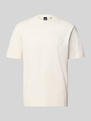 t-shirt o kroju regular fit z czystej bawełny model 'C-TAMES 03' Shop The Look MANNEQUINE