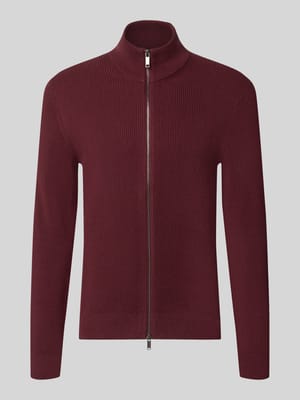Strickjacke mit Stehkragen Shop The Look MANNEQUINE