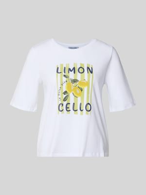 T-Shirt mit Motiv-Print Shop The Look MANNEQUINE