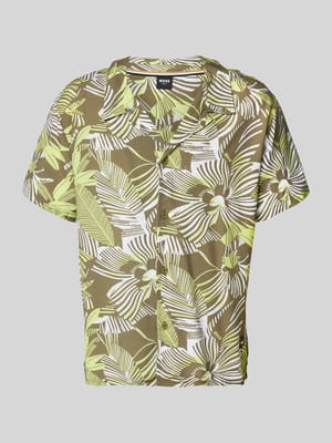 Relaxed Fit Freizeithemd mit Resortkragen Shop The Look MANNEQUINE