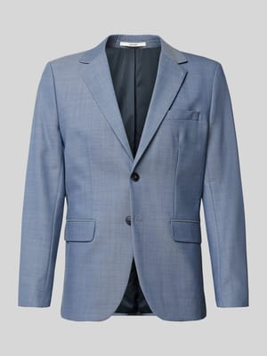 Marynarka garniturowa o kroju slim fit z mieszanki wełny Model 'THEO' Shop The Look MANNEQUINE