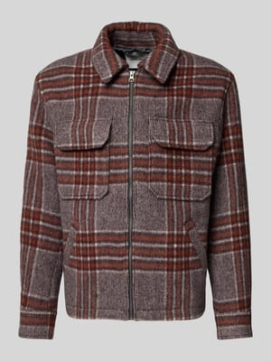 Wollen jack met kentkraag, model 'Lam' Shop The Look MANNEQUINE