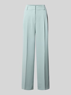 Wide Fit Stoffhose mit Bügelfalten Shop The Look MANNEQUINE