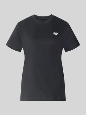 Regular Fit T-Shirt aus reiner Baumwolle Shop The Look MANNEQUINE