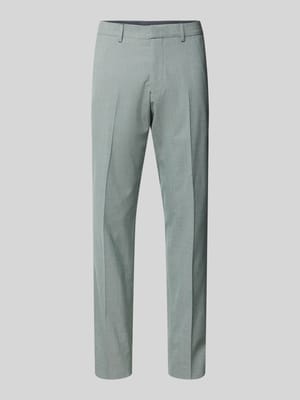 Slim fit pantalon met viscose Shop The Look MANNEQUINE