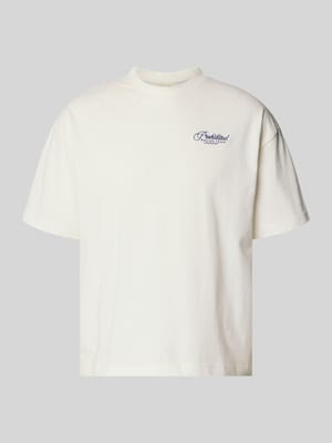 T-Shirt mit rückseitigem Print Modell 'Cyclists Tee' Shop The Look MANNEQUINE