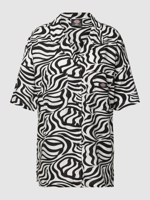 Blouse met all-over motief, model 'LEESBURG' Shop The Look MANNEQUINE