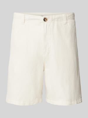 Regular Fit Shorts aus Baumwoll-Leinen-Mix Shop The Look MANNEQUINE