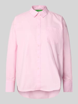 Overhemdblouse met knoopsluiting model 'JAMIE' Shop The Look MANNEQUINE