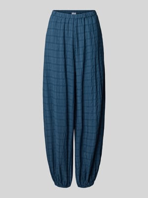 Stoffen broek met elastische band Shop The Look MANNEQUINE