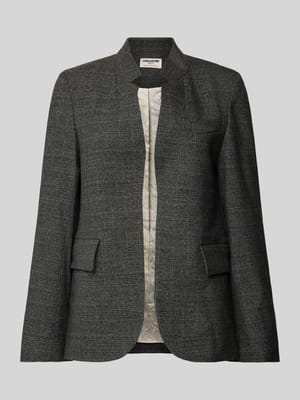 Regular Fit Blazer mit offener Vorderseite Shop The Look MANNEQUINE