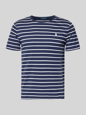 Regular Fit T-Shirt aus reiner Baumwolle Shop The Look MANNEQUINE