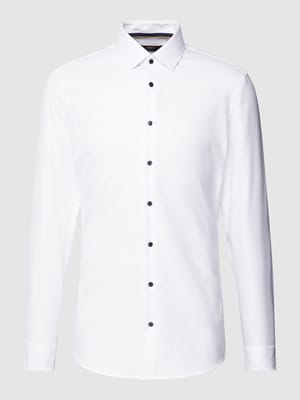 Koszula biznesowa w jednolitym kolorze Shop The Look MANNEQUINE