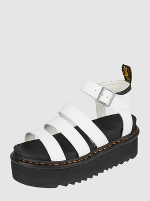 Sandalen mit Plateausohle Modell 'Blaire Quad' Shop The Look MANNEQUINE