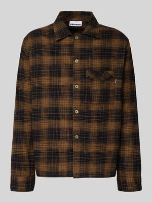 Regular fit vrijetijdsoverhemd met kentkraag Shop The Look MANNEQUINE