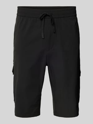 Regular Fit Cargoshorts mit elastischem Bund Modell 'Urbanex' Shop The Look MANNEQUINE