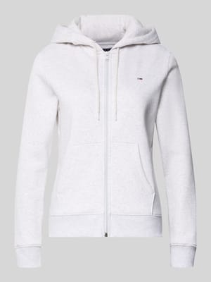 Regular Fit Sweatjacke aus Baumwoll-Mix Shop The Look MANNEQUINE