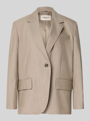 Regular Fit Longblazer aus reiner Schurwolle Modell 'ATTILA' Shop The Look MANNEQUINE