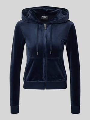Sweatjacke mit Logo-Stitching Modell 'ROBERTSON' Shop The Look MANNEQUINE