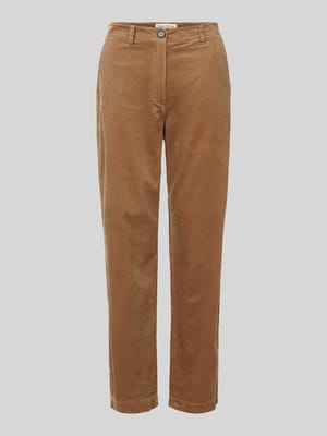 High Waist Cordhose aus reiner Baumwolle Modell 'LANDE' Shop The Look MANNEQUINE