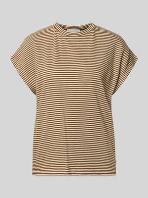 Loose Fit T-Shirt ausm reiner Baumwolle Shop The Look MANNEQUINE