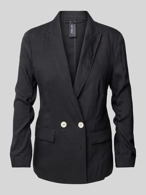 Linnen blazer met reverskraag Shop The Look MANNEQUINE