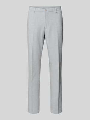 Slim Fit Stoffhose mit französischen Eingrifftaschen Shop The Look MANNEQUINE