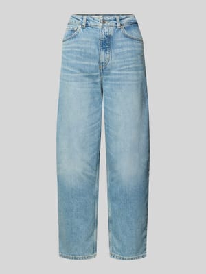 Wide Fit Jeans aus Baumwoll-Mix Modell 'LARA' Shop The Look MANNEQUINE