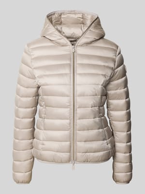 Kurtka pikowana z zamkiem błyskawicznym dwustronnym model ‘ALEXIS’ Shop The Look MANNEQUINE