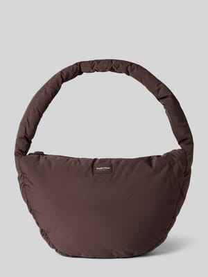 Crossbodytas met logopatch, model 'Puffy' Shop The Look MANNEQUINE