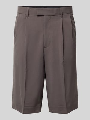 Straight Fit Shorts mit Viskose-Anteil Shop The Look MANNEQUINE