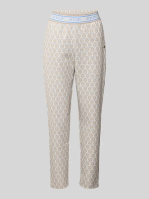 Sweatbroek met elastische band Shop The Look MANNEQUINE