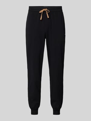 Relaxed Fit Sweatpants mit Label-Stitching Modell 'Mix&Match' Shop The Look MANNEQUINE