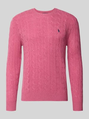 Regular Fit Pullover aus Woll-Kaschmir-Mix Shop The Look MANNEQUINE